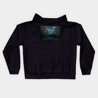 Twilight Meadow Kids Hoodie